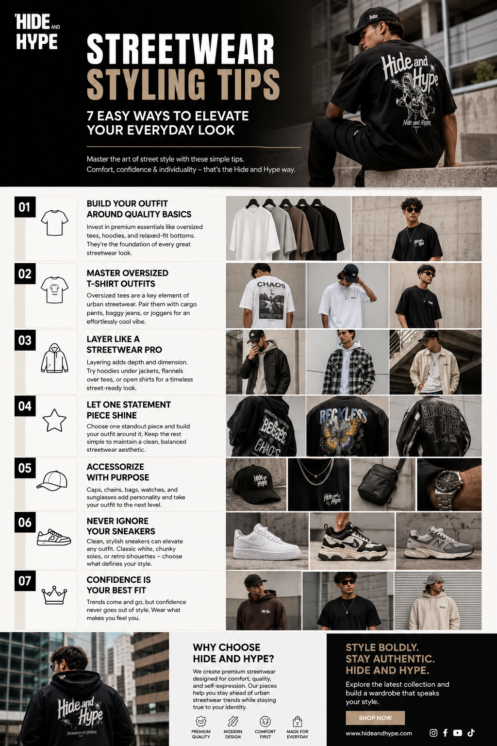 Streetwear Styling Tips:7 Easy Ways to Elevate Your Everyday Look
