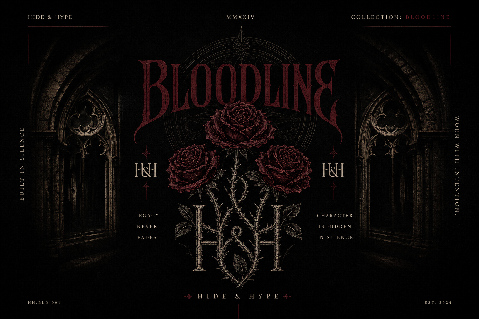 ED-002 Bloodline Terry Oversized Tee by H&H