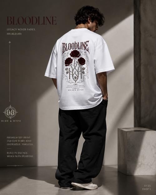 ED-002 Bloodline Terry Oversized Tee