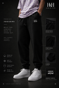 Unisex premium joggers by Hide&Hype, featuring a comfortable fit and stylish design for everyday wear.