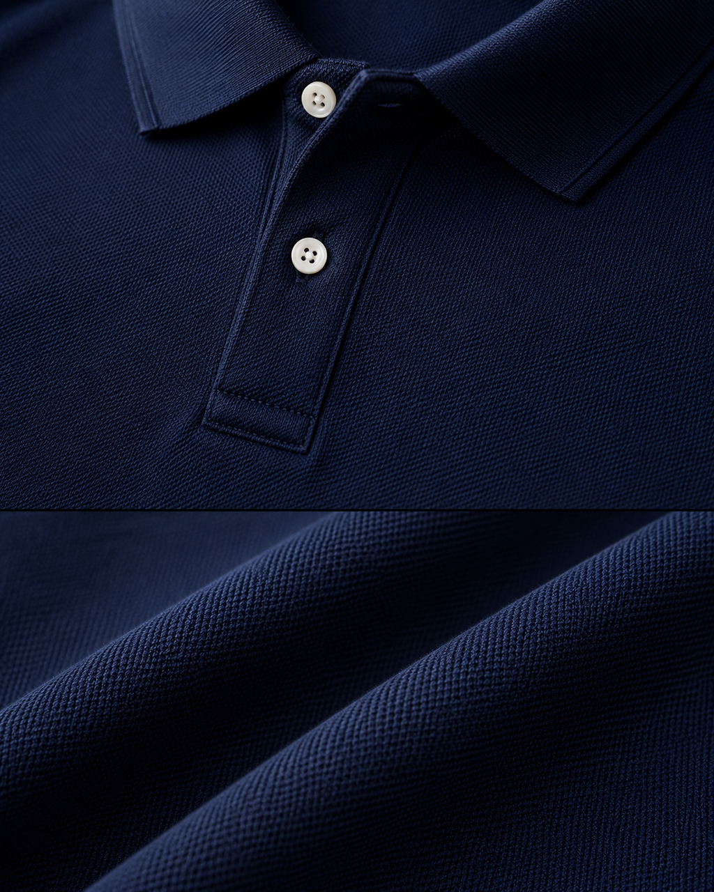 Polo T-Shirts Men Navy Blue