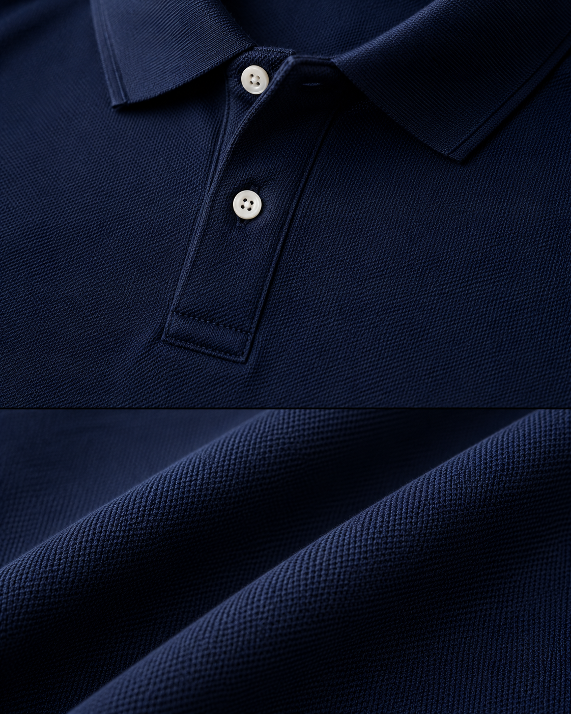 Polo T-Shirts Men Navy Blue