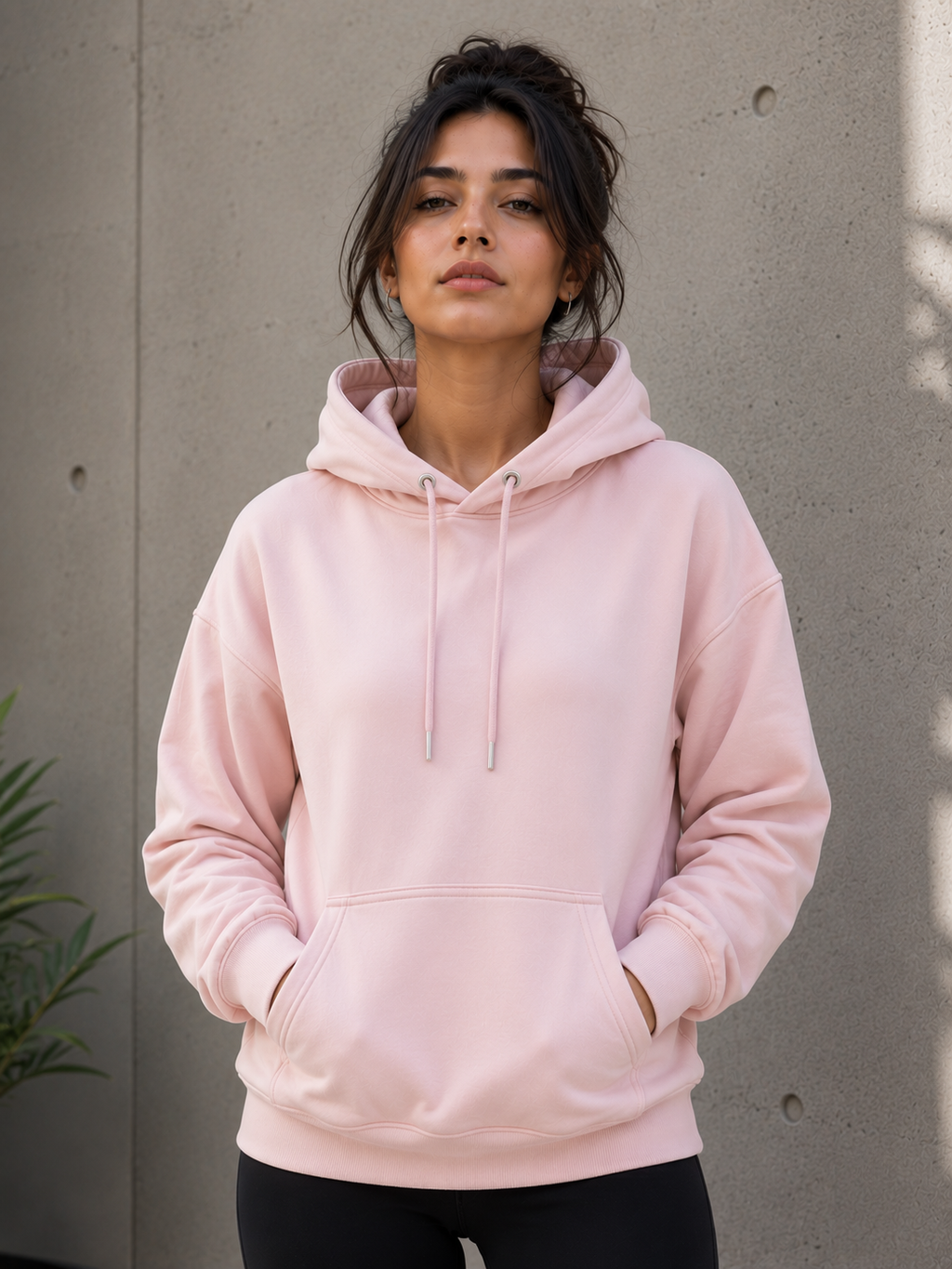 Premium Women's Baby Pink Hoodie