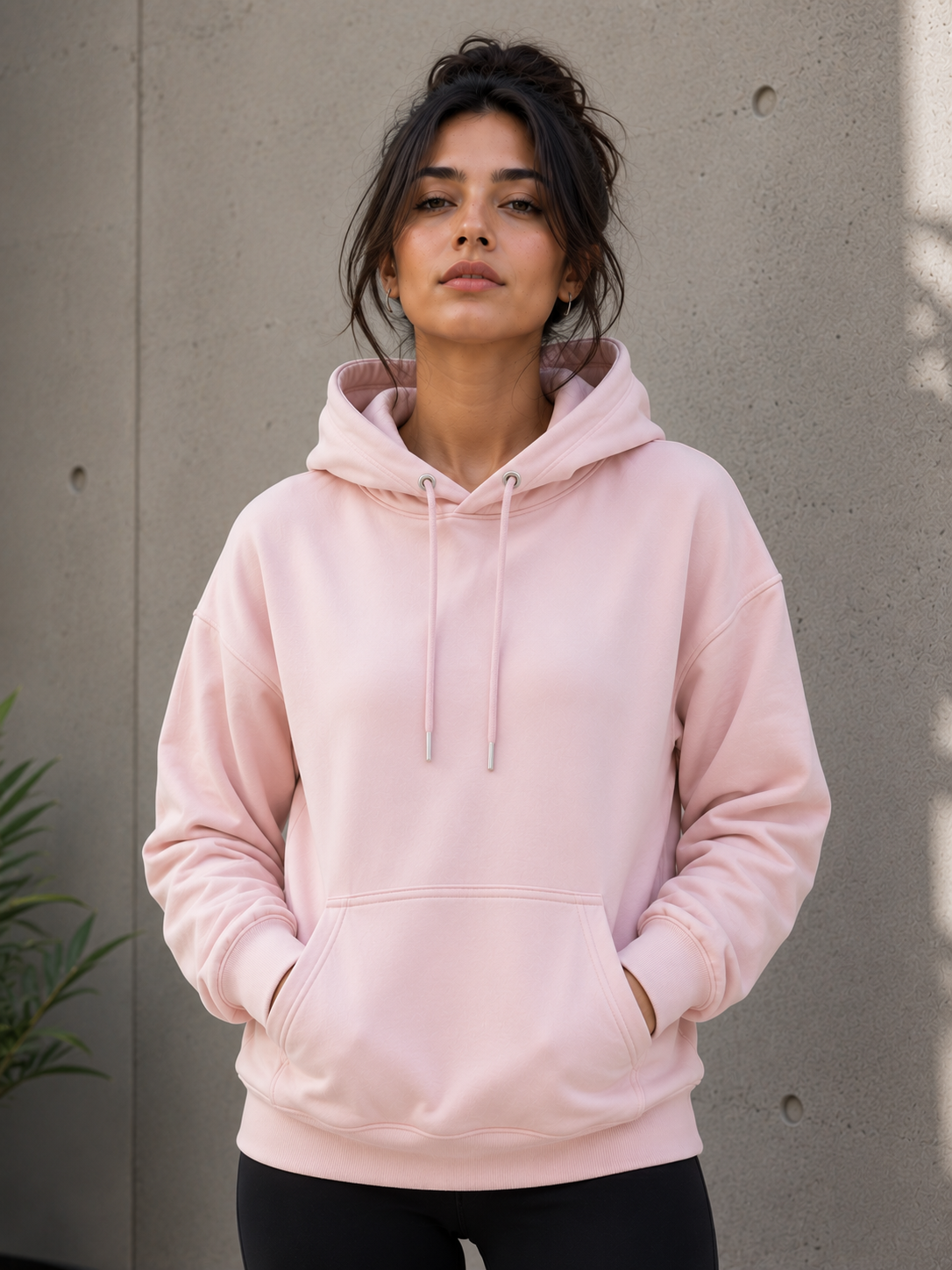 Premium Women's Baby Pink Hoodie