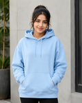 Premium Women's Baby Blue Hoodie