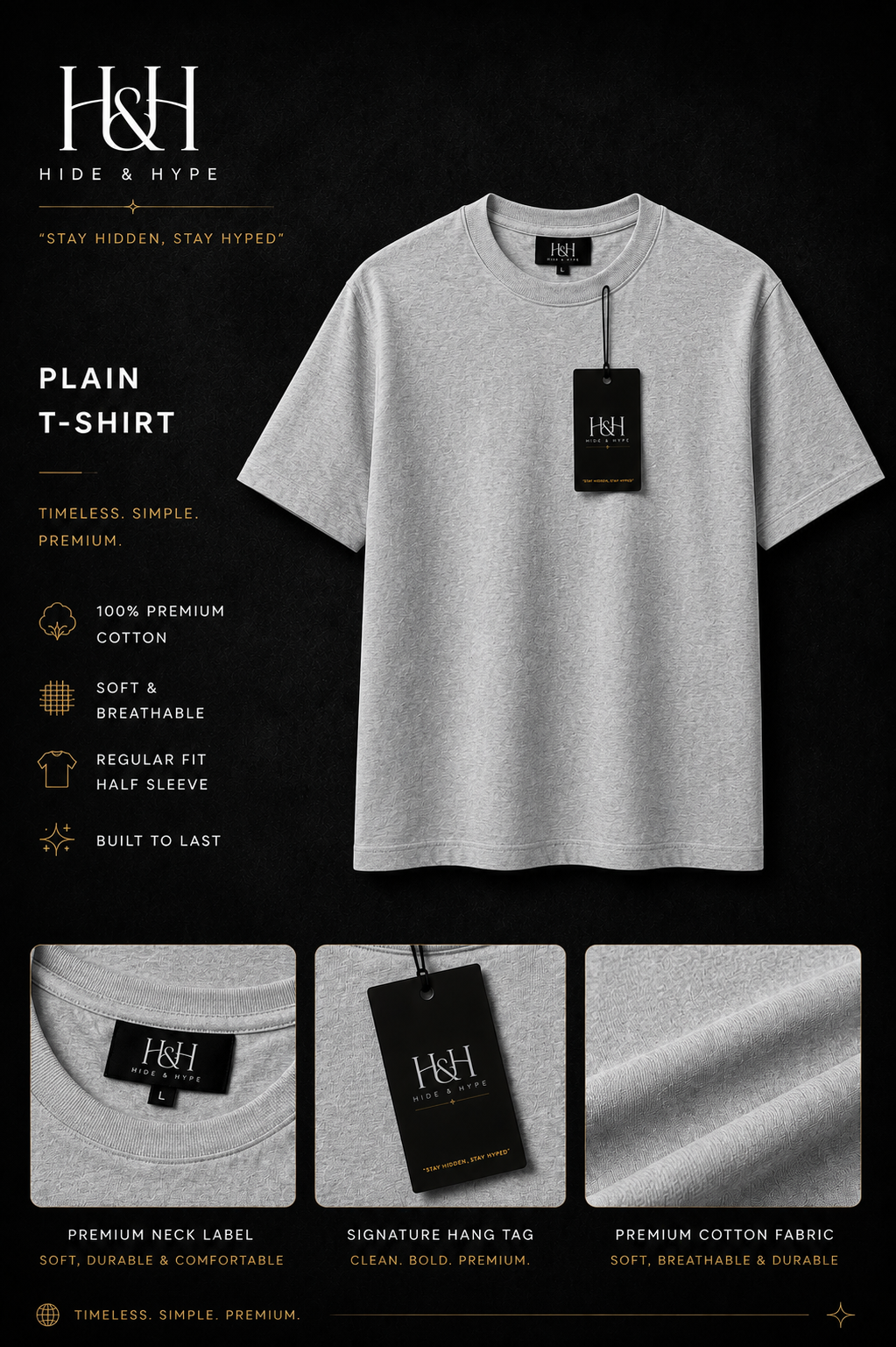 H&H Essential T-Shirts